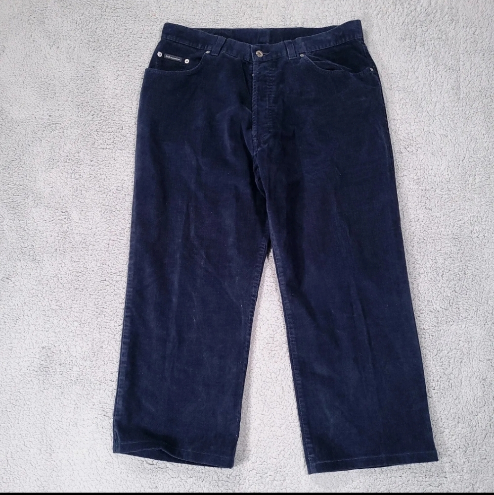 Dolce & Gabbana Pants Mens 34 Straight Leg Button Fly Designer Inseam 24"